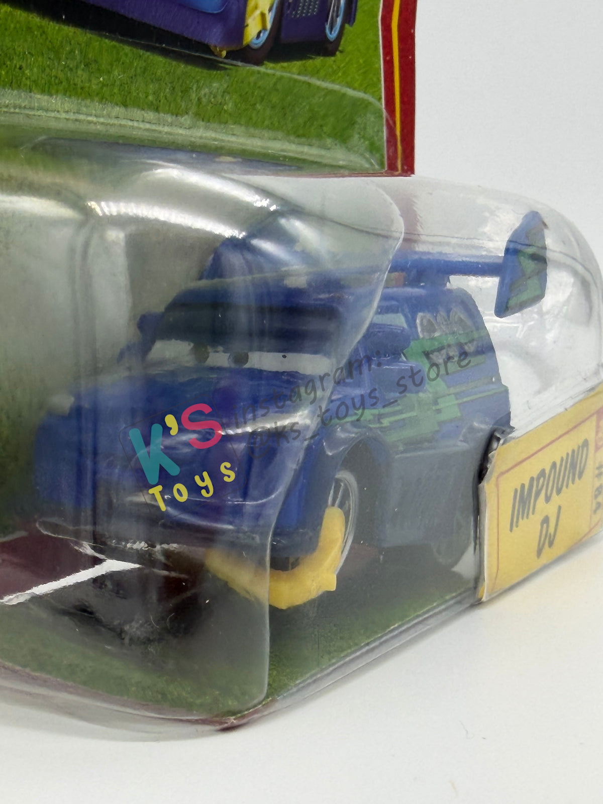 DISNEY PIXAR CARS BY MATTEL 1:55 - IMPOUND DJ - RACE ORAMA CHASE SERIES - BNIP