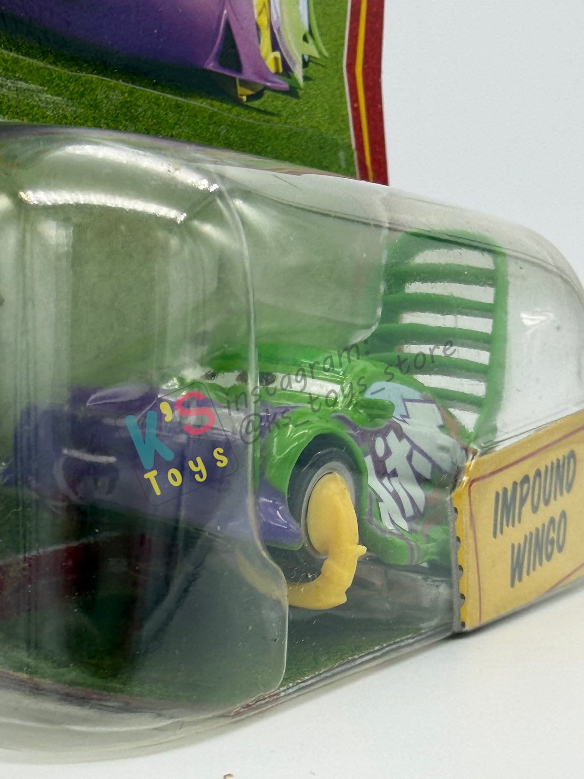 DISNEY PIXAR CARS BY MATTEL 1:55 - IMPOUND WINGO - RACE ORAMA CHASE SERIES - BNIP