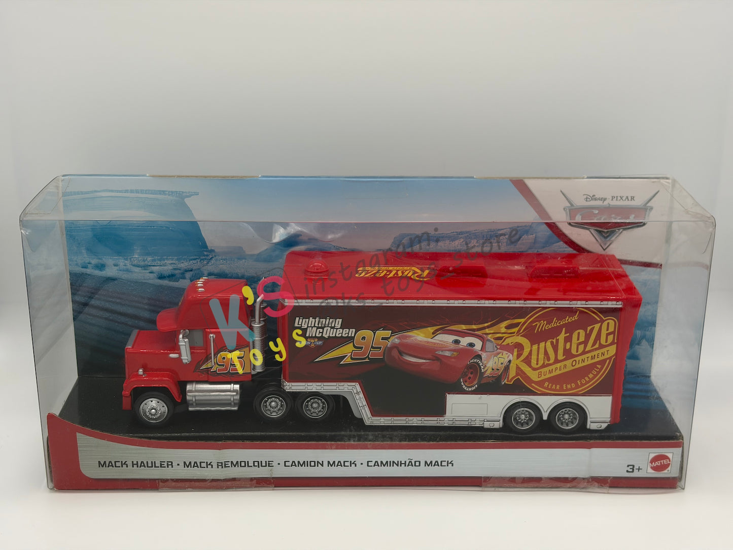 Hauler Disney Pixar Cars by Mattel, "MACK CAR 3" CARS 3 SERIES - BNIP