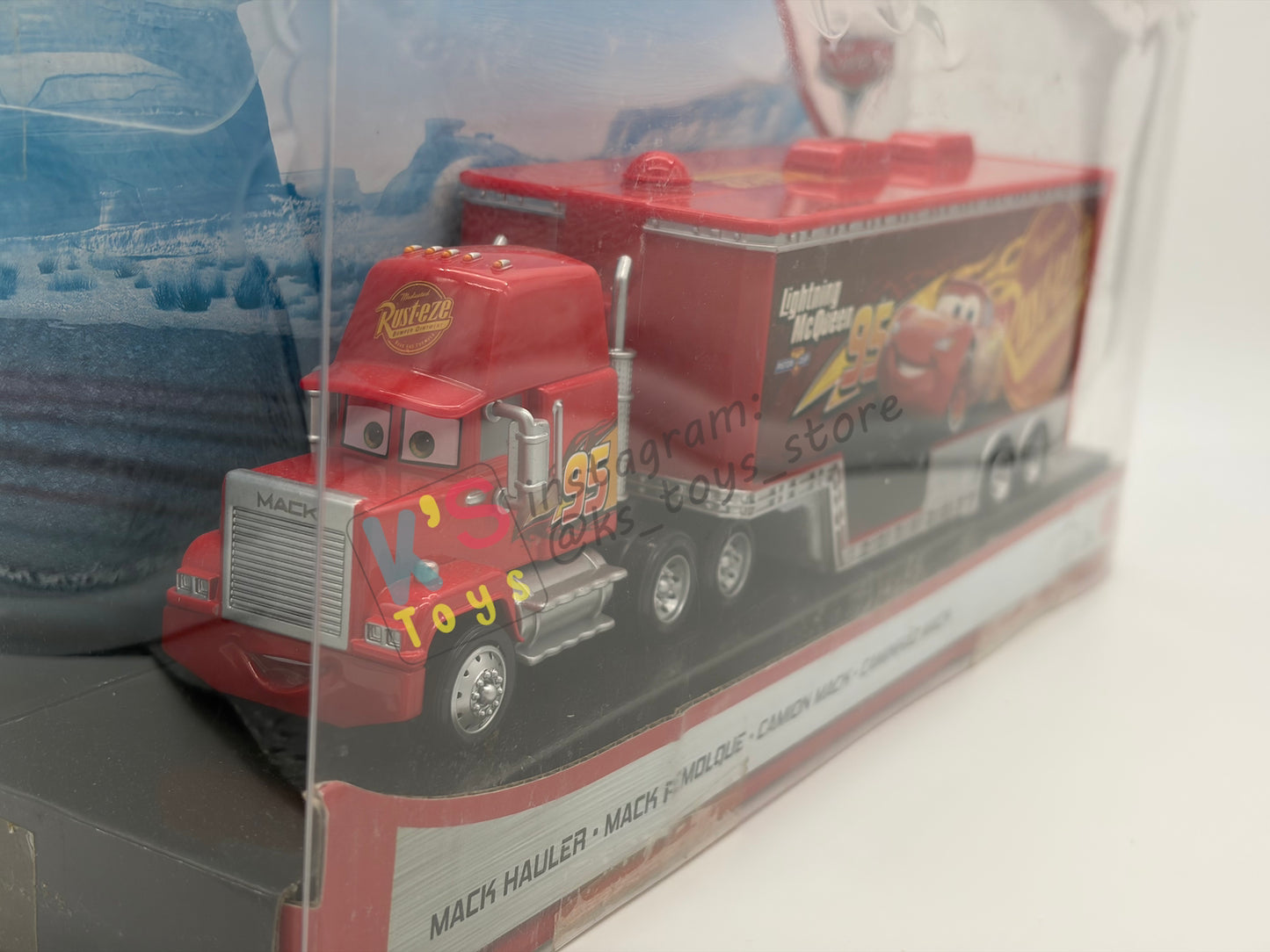 Hauler Disney Pixar Cars by Mattel, "MACK CAR 3" CARS 3 SERIES - BNIP