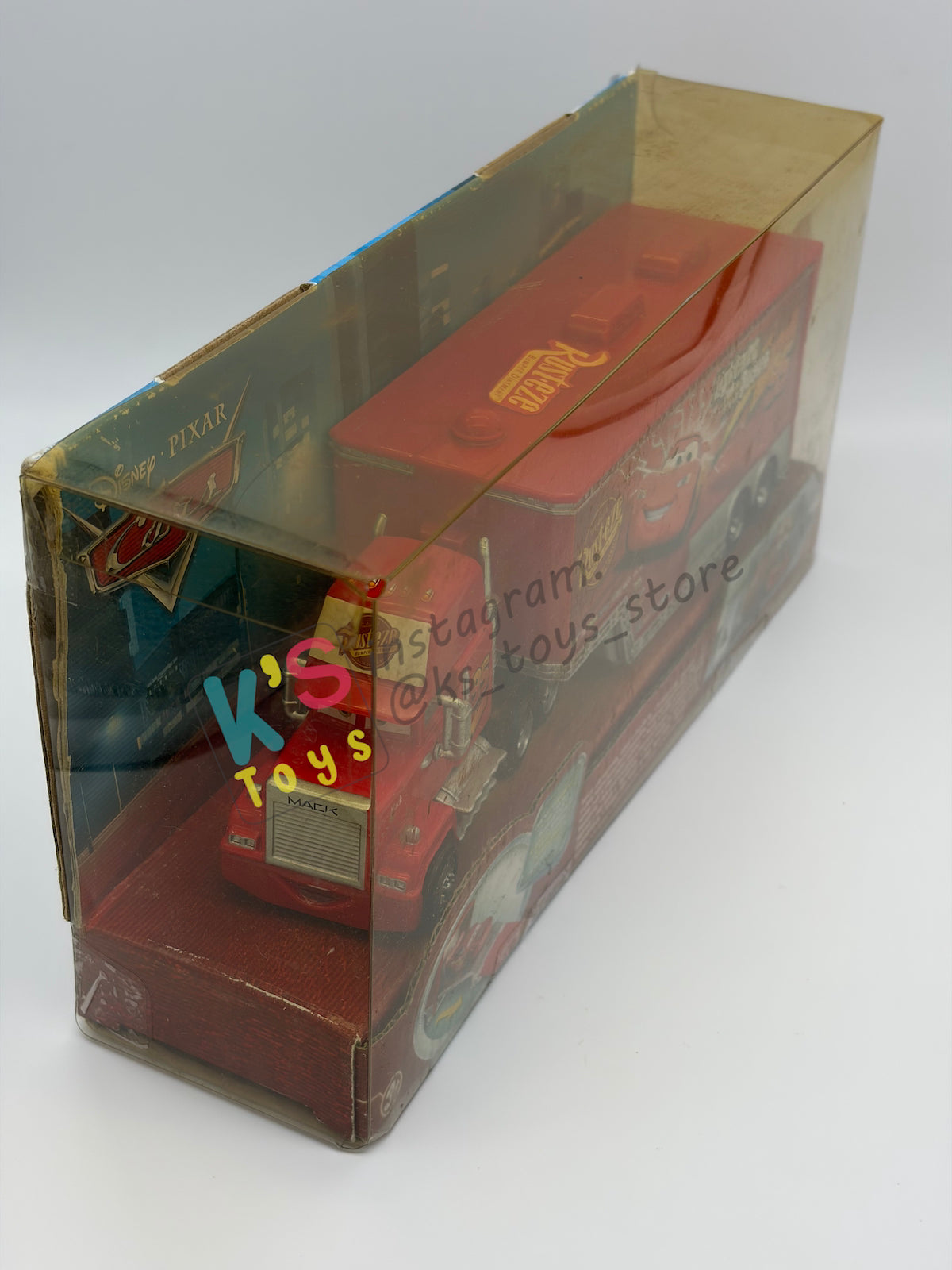 HAULERS DISNEY CARS BY MATTEL, "MACK CARS 1 HAULERS" - CARS SERIES - BNIP (BLISTER IS YELLOWING)