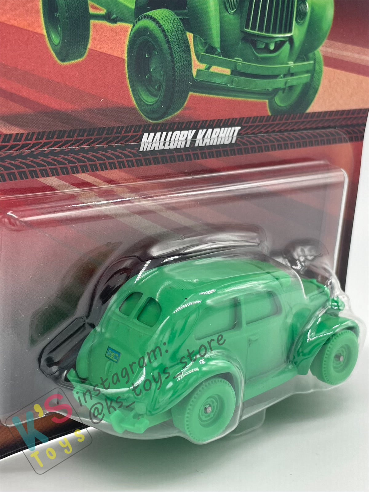 DISNEY PIXAR CARS BY MATTEL, MALLORY KARHUT - 2024 RE-RELEASED - BNIP