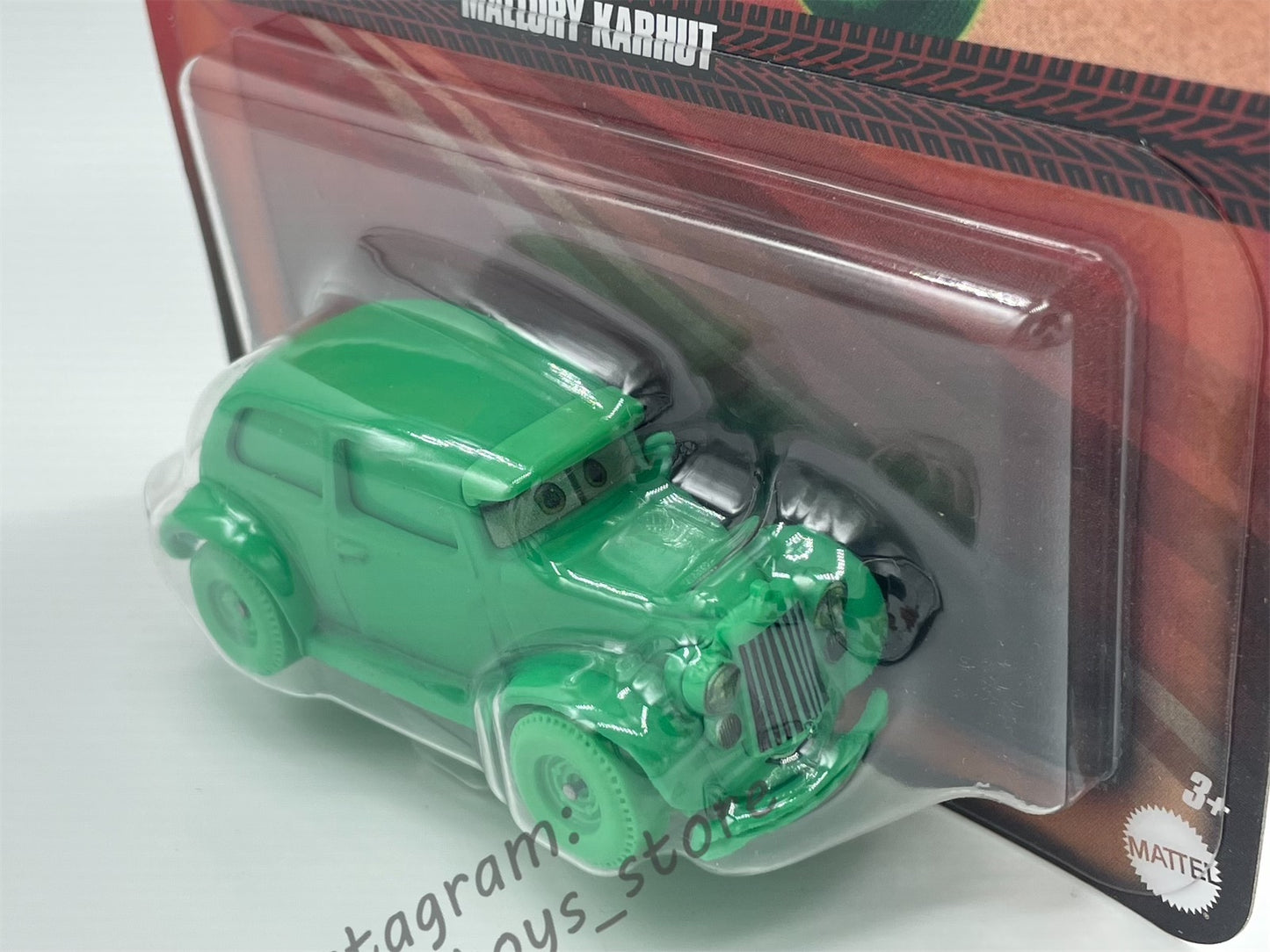 DISNEY PIXAR CARS BY MATTEL, MALLORY KARHUT - 2024 RE-RELEASED - BNIP