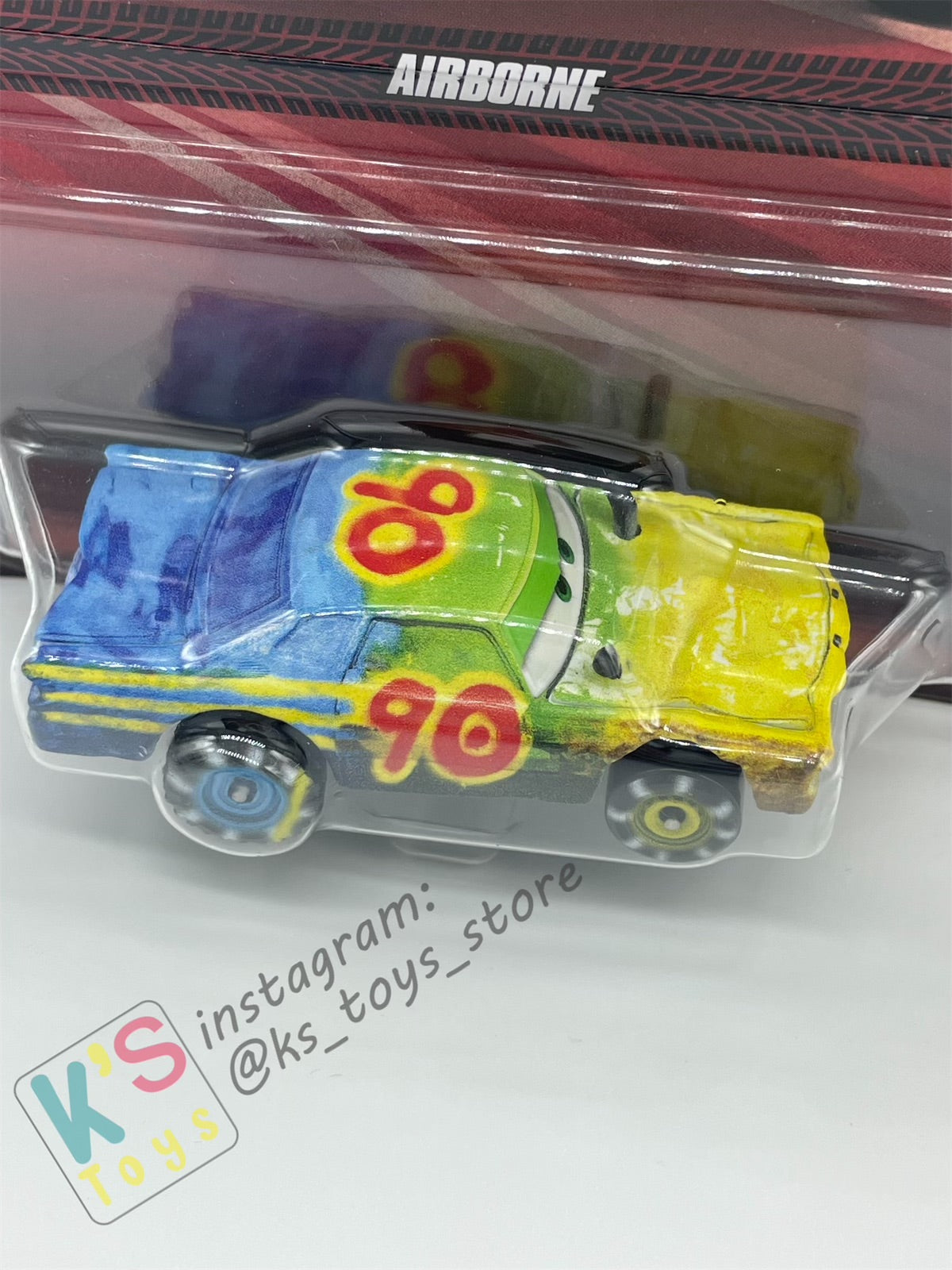 Disney Pixar Cars by MATTEL,  AIRBORNE - 2024 RE-RELEASED - BNIP