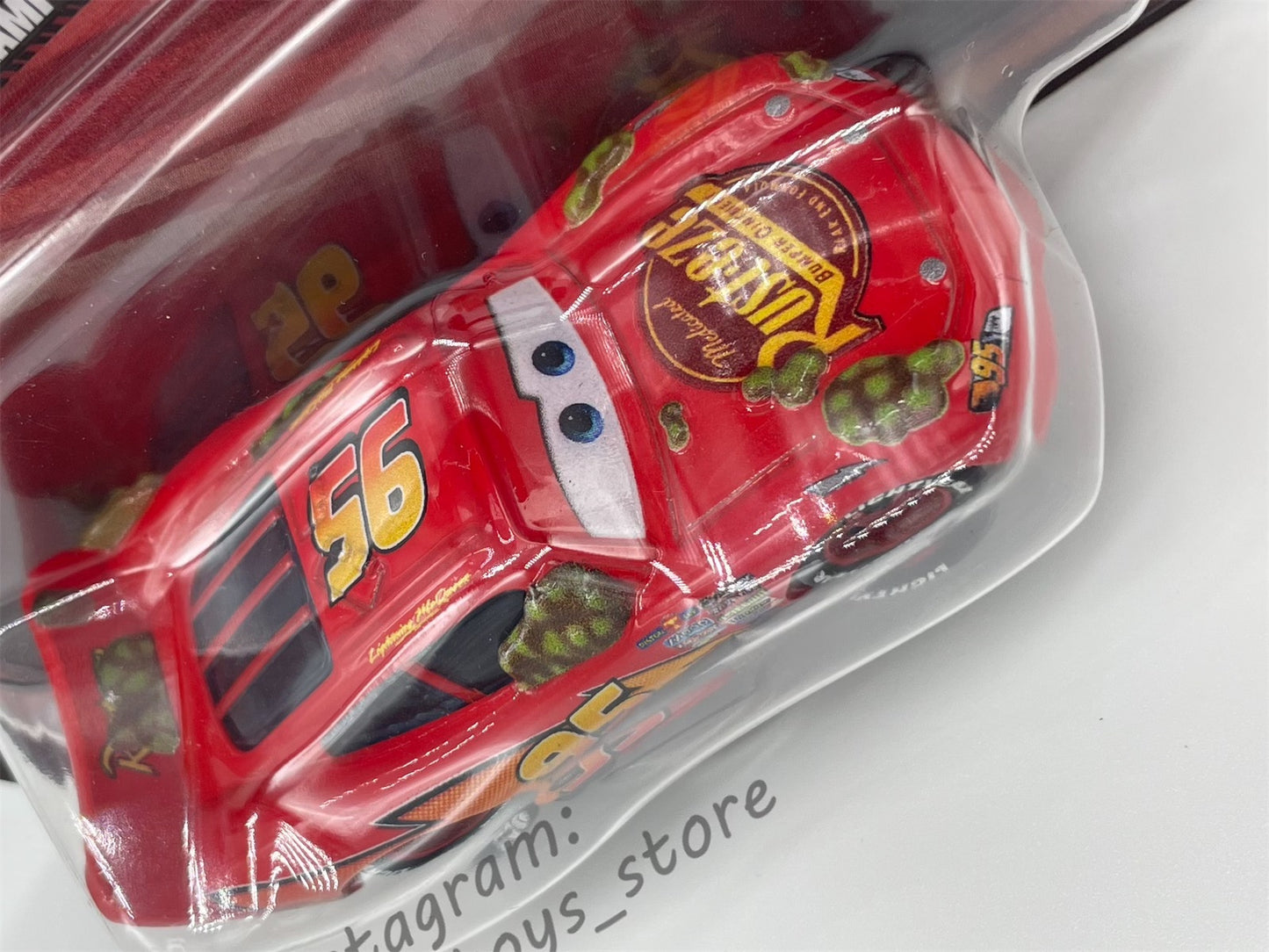 Disney Pixar Cars by MATTEL, CACTUS LIGHTNING MCQUEEN (WITH RUST-EZE STICKER) - 2024 RE-RELEASED - BNIP
