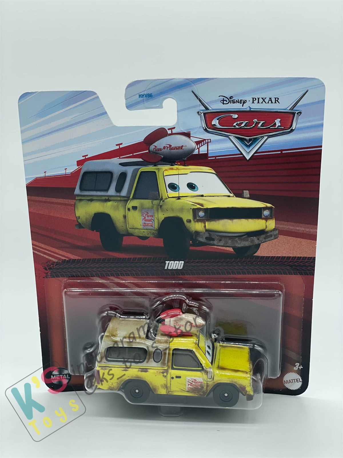 DISNEY PIXAR CARS 2024 TODD PIZZA PLANET RE RELEASED VERSION IN 202 K s Toys Store