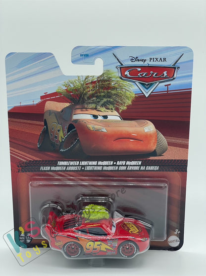 Disney Pixar Cars by MATTEL, TUMBLEWEED LIGHTNING MCQUEEN - 2023/2024 RE-RELEASED - BNIP