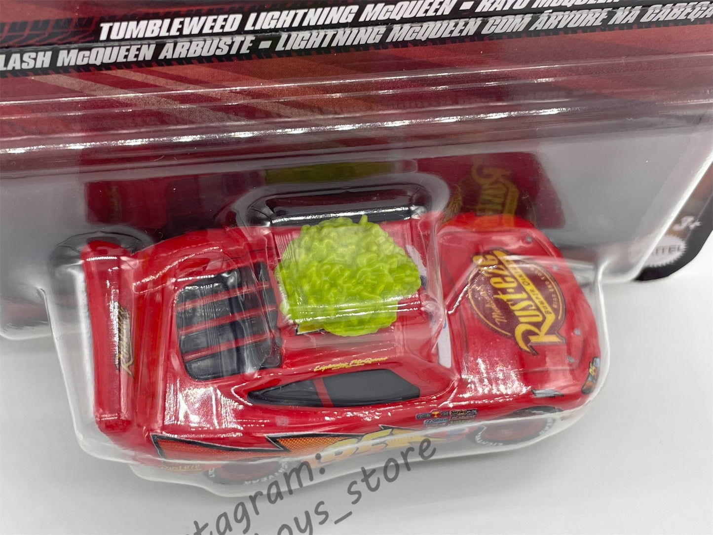 Disney Pixar Cars by MATTEL, TUMBLEWEED LIGHTNING MCQUEEN - 2023/2024 RE-RELEASED - BNIP