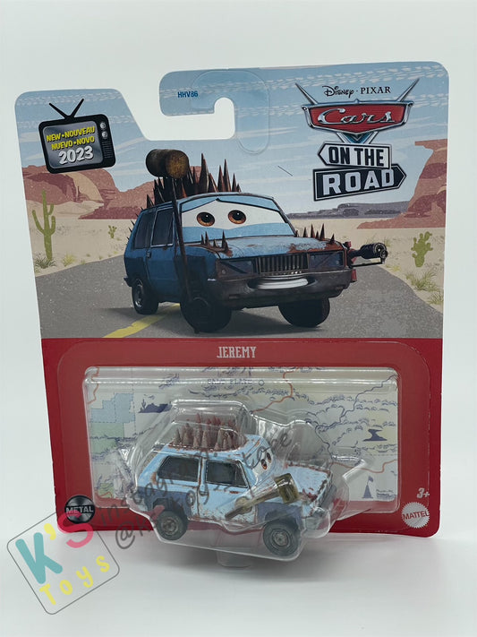 DISNEY PIXAR CARS BY MATTEL, JEREMY - 2023 NEW RELEASE - BNIP