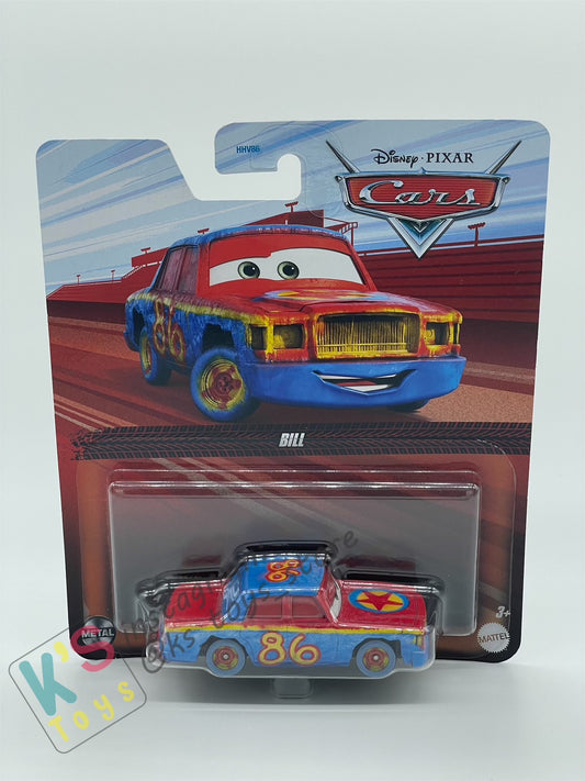 Disney Pixar Cars by MATTEL, BILL - THUNDER HOLLOW SERIES - 2024 RE-RELEASED - BNIP