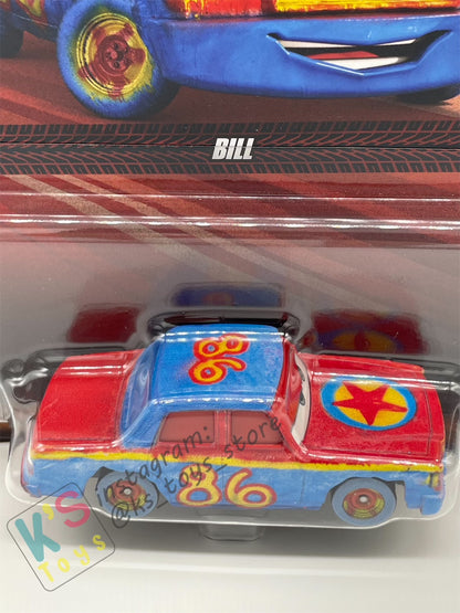 Disney Pixar Cars by MATTEL, BILL - THUNDER HOLLOW SERIES - 2024 RE-RELEASED - BNIP