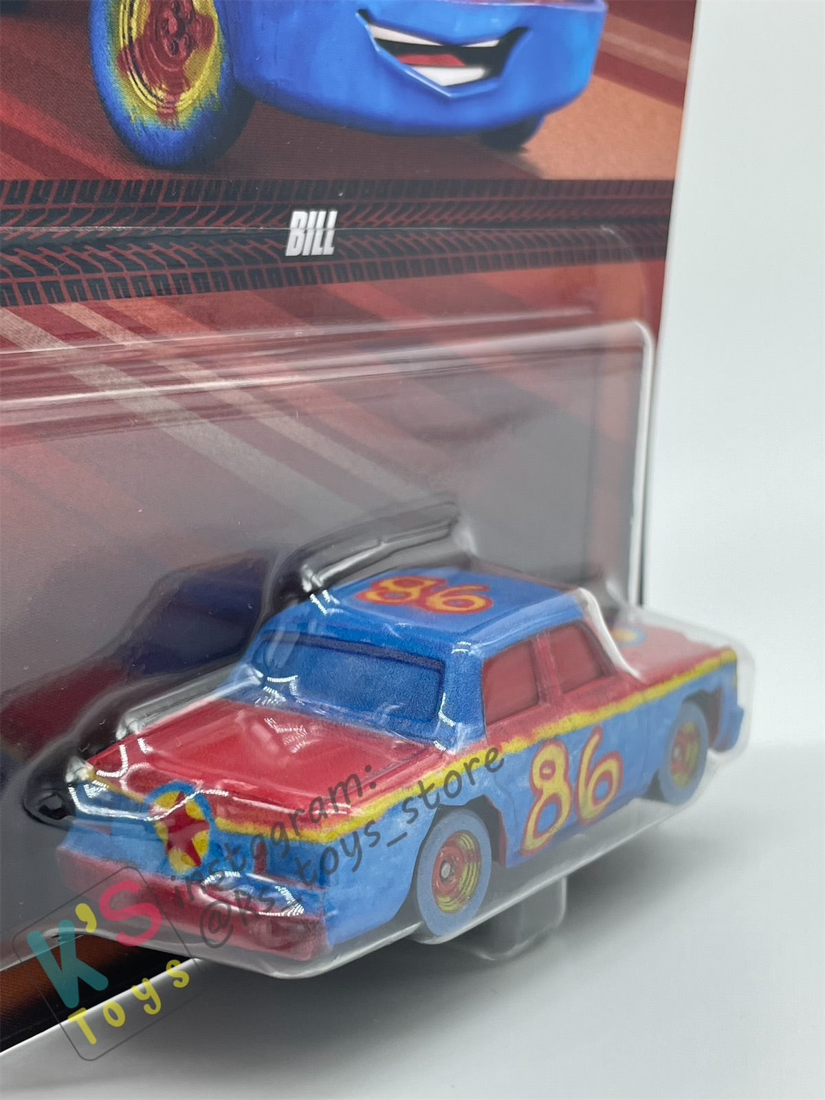 Disney Pixar Cars by MATTEL, BILL - THUNDER HOLLOW SERIES - 2024 RE-RELEASED - BNIP