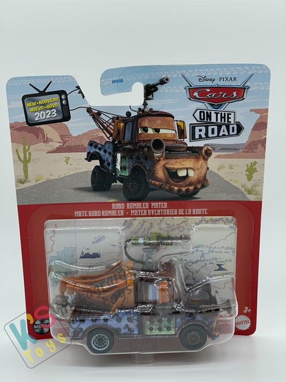 Disney Pixar Cars by MATTEL, ROAD RUMBLER MATER - 2023 NEW RELEASE - BNIP