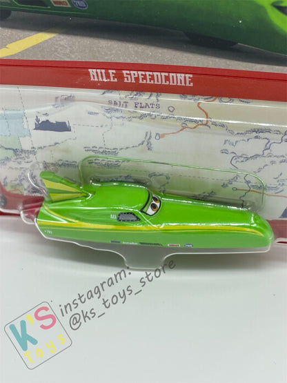 DISNEY PIXAR CARS BY MATTEL - "NILE SPEEDCONE"  2023 NEW RELEASE - BNIP