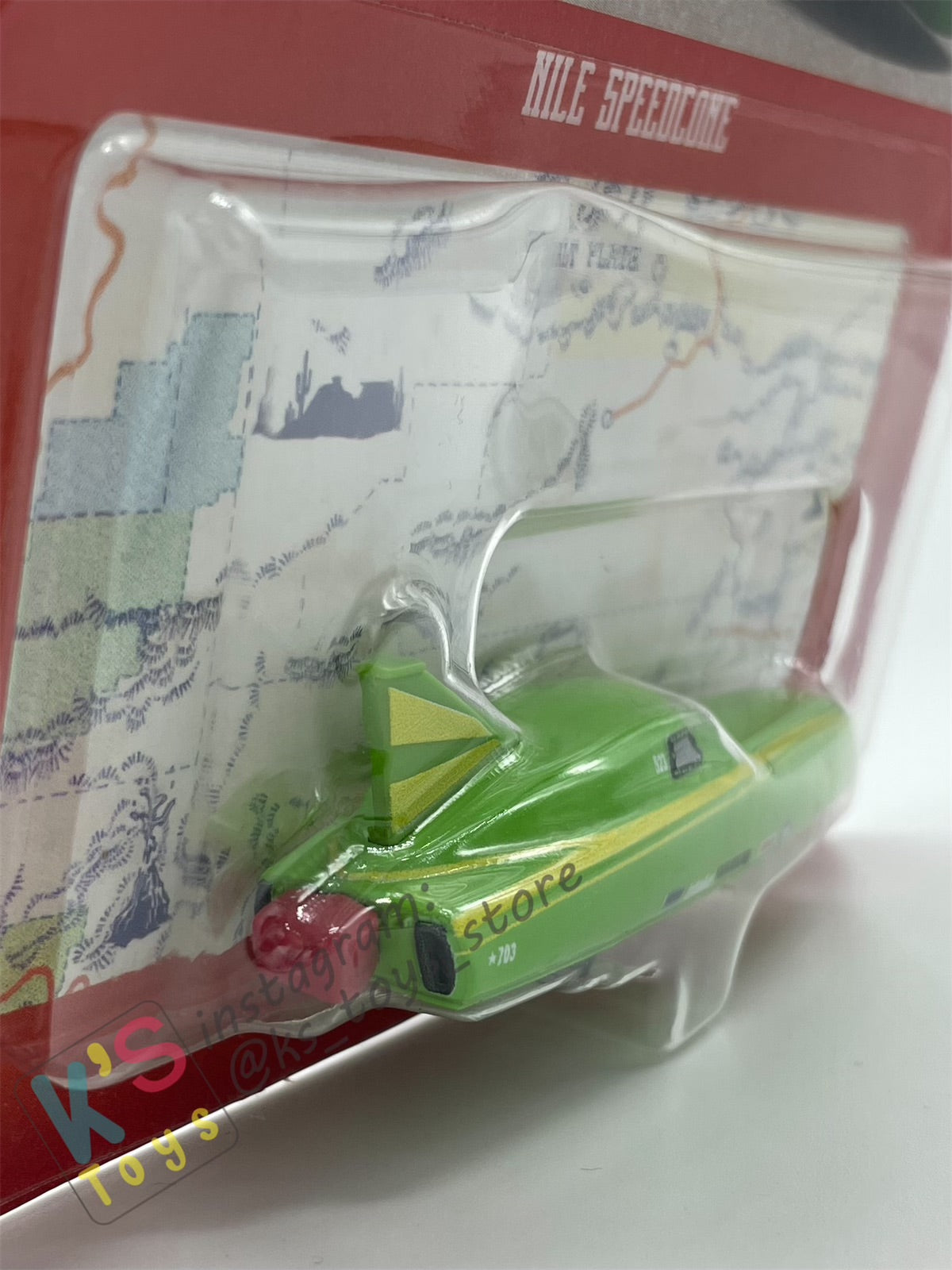 DISNEY PIXAR CARS BY MATTEL - "NILE SPEEDCONE"  2023 NEW RELEASE - BNIP