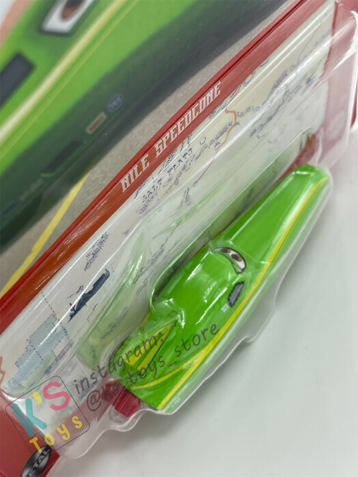 DISNEY PIXAR CARS BY MATTEL - "NILE SPEEDCONE"  2023 NEW RELEASE - BNIP