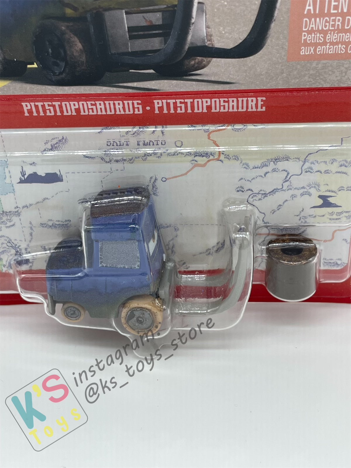 DISNEY PIXAR CARS BY MATTEL - "PITSTOPOSAURUS" CARS ON THE ROAD SERIES CARS 3 - 2023 NEW RELEASE- BNIP