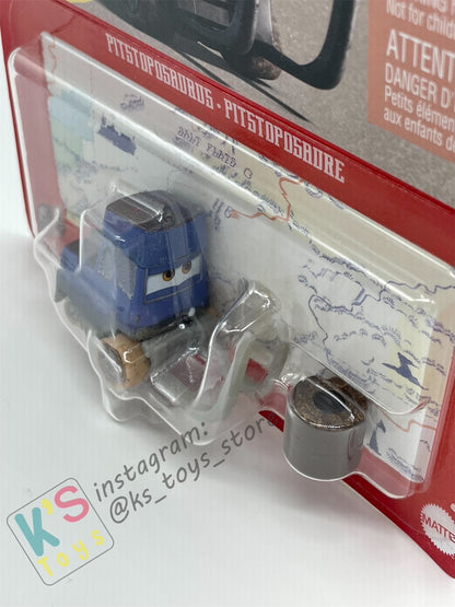 DISNEY PIXAR CARS BY MATTEL - "PITSTOPOSAURUS" CARS ON THE ROAD SERIES CARS 3 - 2023 NEW RELEASE- BNIP