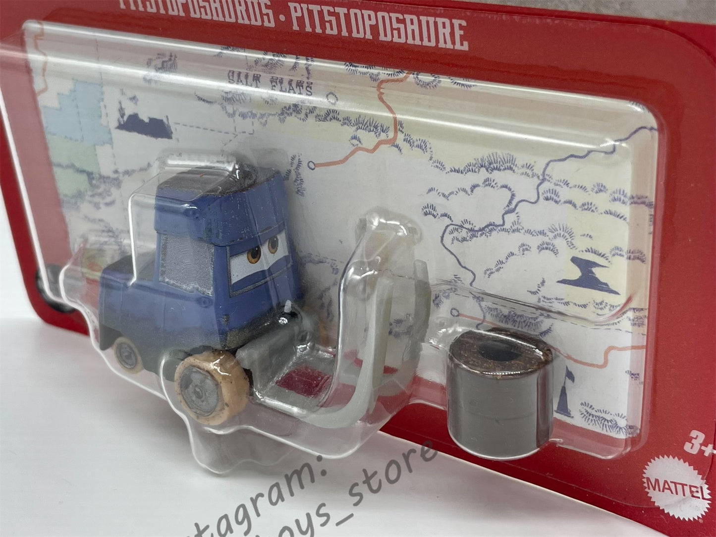DISNEY PIXAR CARS BY MATTEL - "PITSTOPOSAURUS" CARS ON THE ROAD SERIES CARS 3 - 2023 NEW RELEASE- BNIP