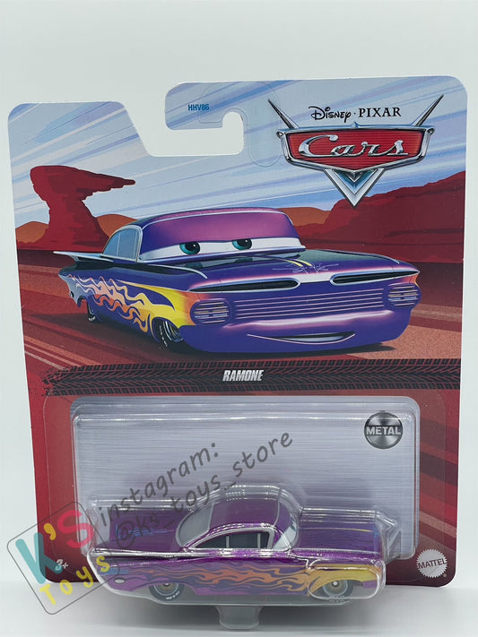 DISNEY PIXAR CARS BY MATTEL, PURPLE RAMONE - BNIP