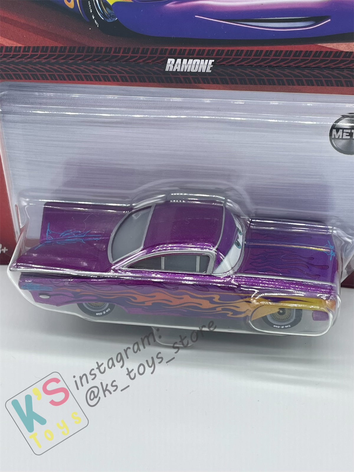 DISNEY PIXAR CARS BY MATTEL, PURPLE RAMONE - BNIP