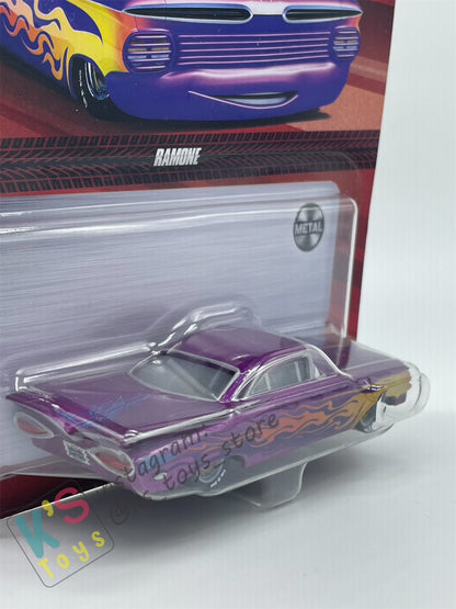 DISNEY PIXAR CARS BY MATTEL, PURPLE RAMONE - BNIP