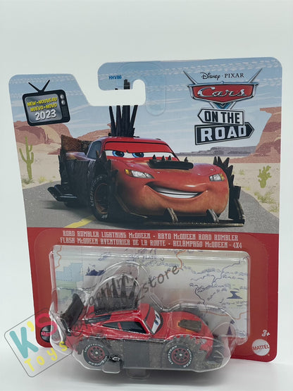 Disney Pixar Cars by MATTEL, ROAD RUMBLER LIGHTNING MCQUEEN - 2023 NEW RELEASE - BNIP