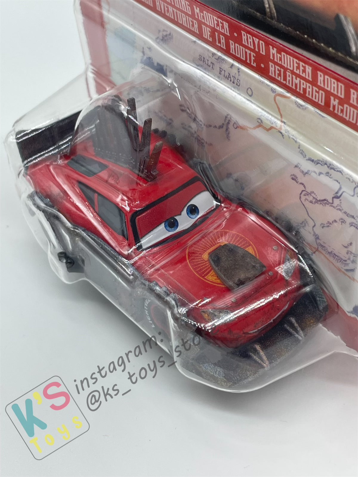 Disney Pixar Cars by MATTEL, ROAD RUMBLER LIGHTNING MCQUEEN - 2023 NEW RELEASE - BNIP