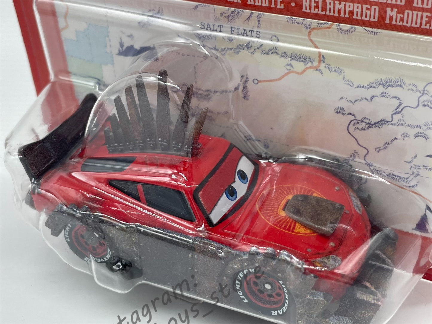Disney Pixar Cars by MATTEL, ROAD RUMBLER LIGHTNING MCQUEEN - 2023 NEW RELEASE - BNIP