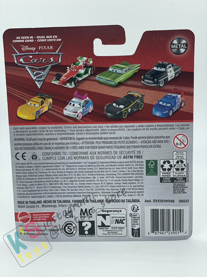 DISNEY PIXAR CARS BY MATTEL, FINN MCMISSILE - 2023 AND 2024 RE-RELEASED  - BNIP