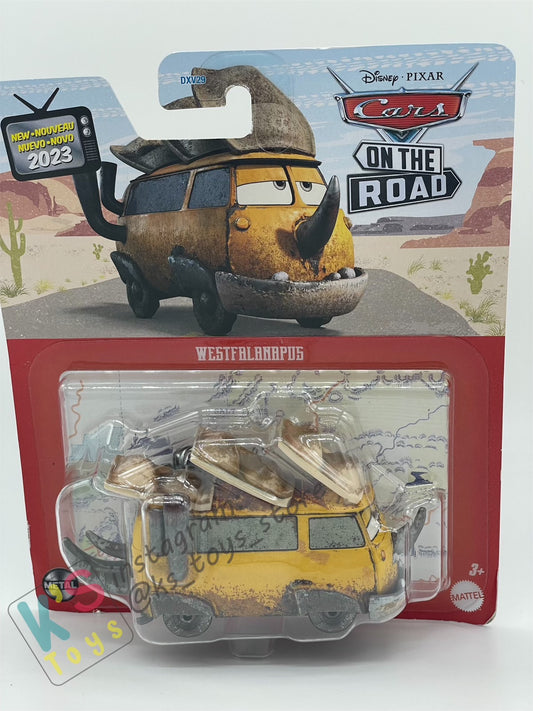 DISNEY PIXAR CARS BY MATTEL - "WESTFALANAPUS"  CARS ON THE ROAD SERIES - 2023  NEW RELEASE - BNIP