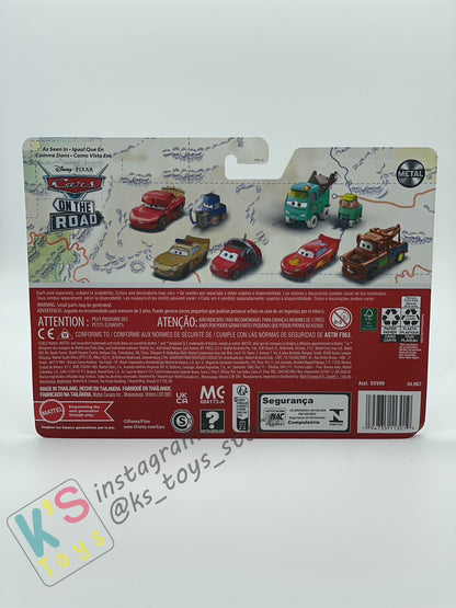 Disney Pixar Cars 1:55 2-Pack GEARSTEN MARSHALL & MARC SONDTIMER - 2023 Release - BNIP