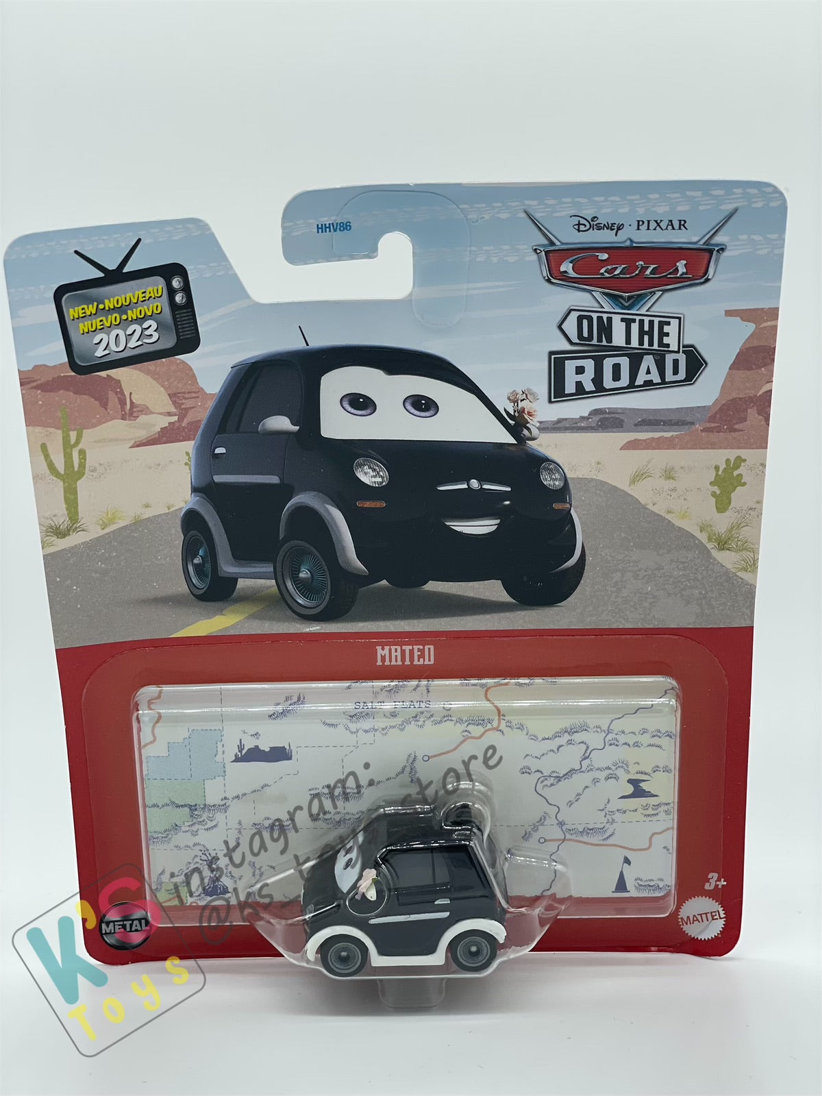 DISNEY PIXAR CARS BY MATTEL - "MATEO" CARS ON THE ROAD 2023 NEW RELEASE - BNIP