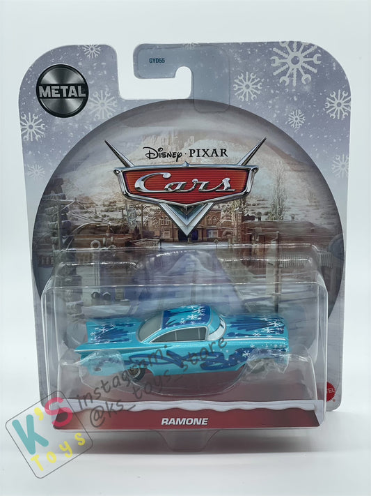 Winter Series RAMONE Christmas Ball Die Cast 1:55 Disney Pixar Cars by Mattel, BNIP