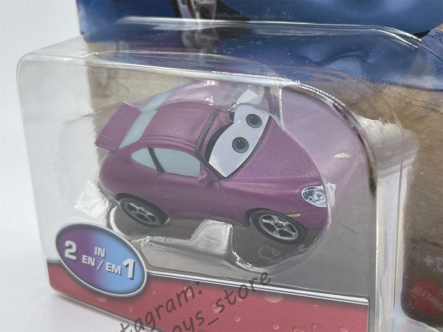 COLOR CHANGERS Disney Pixar Cars by MATTEL, SALLY (PURPLE/BLUE) - 2023 RELEASE  - BNIP