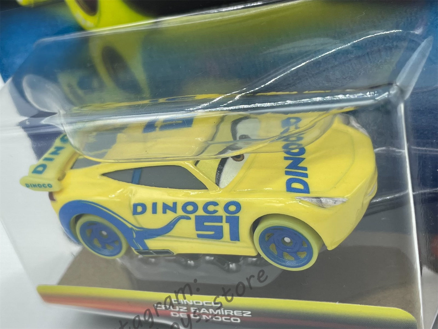 GLOW RACERS Disney Pixar Cars by MATTEL, DINOCO CRUZ RAMIREZ - CASE E 2023 - BNIP