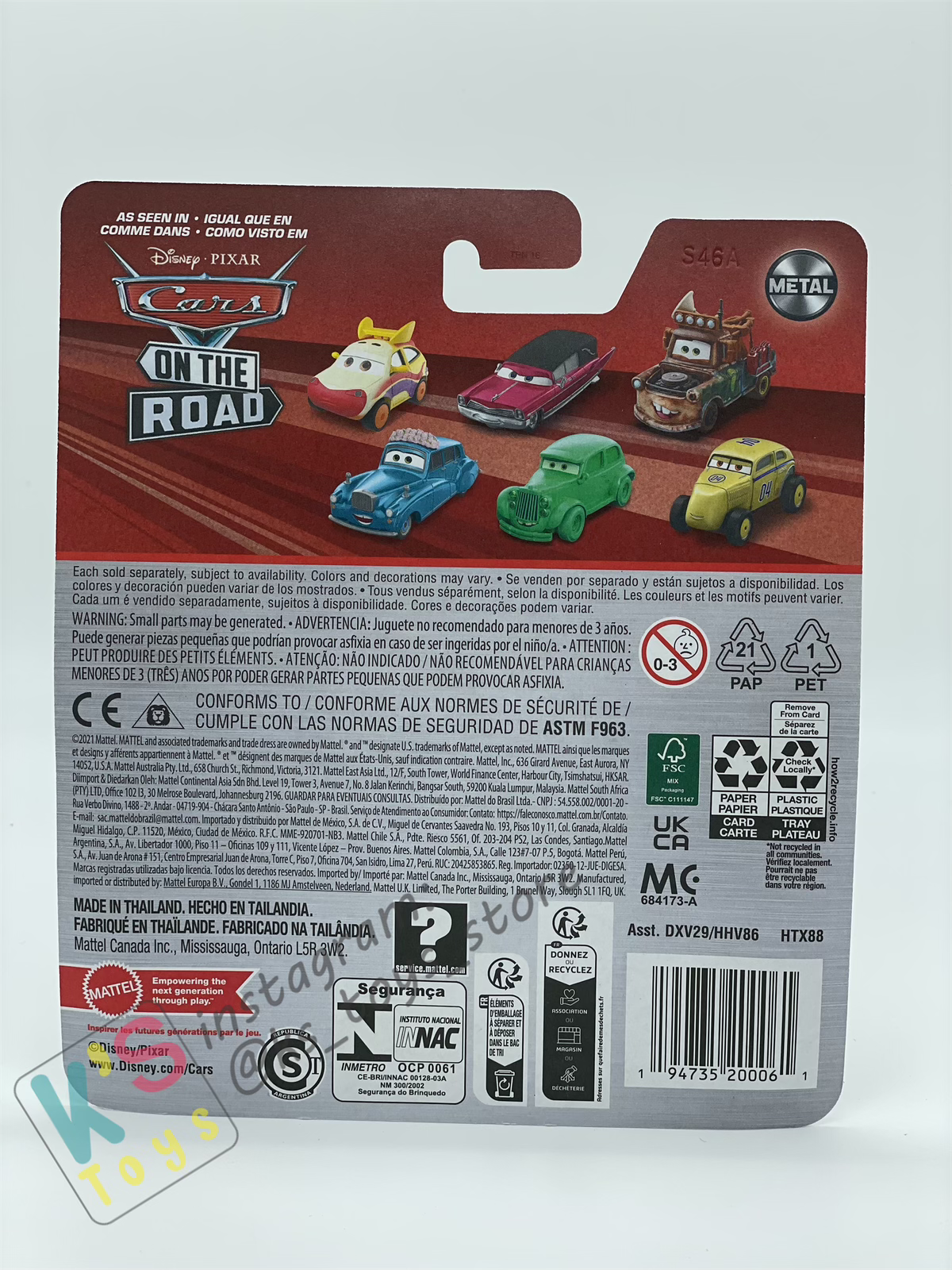 Disney Pixar Cars by MATTEL, GHOST TRACTOR - Case H 2024 - BNIP