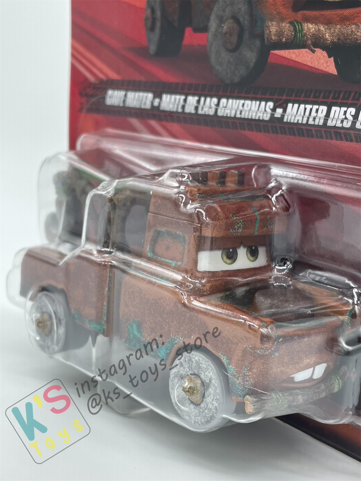 DISNEY PIXAR CARS BY MATTEL - "CAVE MATER" 2024 NEW RELEASE - BNIP