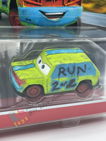 2-PACK Disney Pixar Cars 1:55 by Mattel, "HIT AND RUN" THUNDER HOLLOWS - BNIP