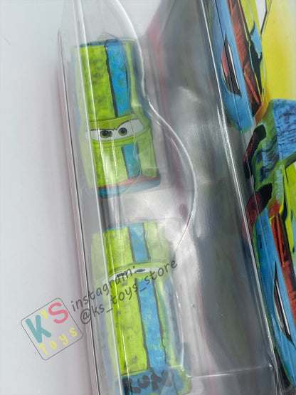 2-PACK Disney Pixar Cars 1:55 by Mattel, "HIT AND RUN" THUNDER HOLLOWS - BNIP