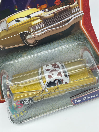 DISNEY PIXAR CARS BY MATTEL, TEX DINOCO - SUPERCHARGED SERIES - BNIP