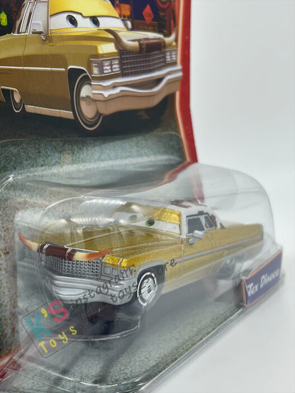 DISNEY PIXAR CARS BY MATTEL, TEX DINOCO - SUPERCHARGED SERIES - BNIP
