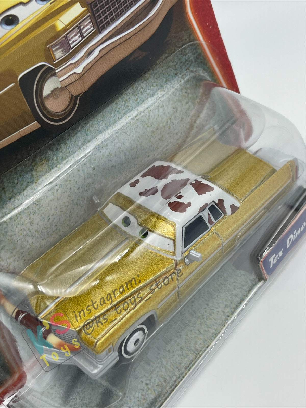 DISNEY PIXAR CARS BY MATTEL, TEX DINOCO - SUPERCHARGED SERIES - BNIP