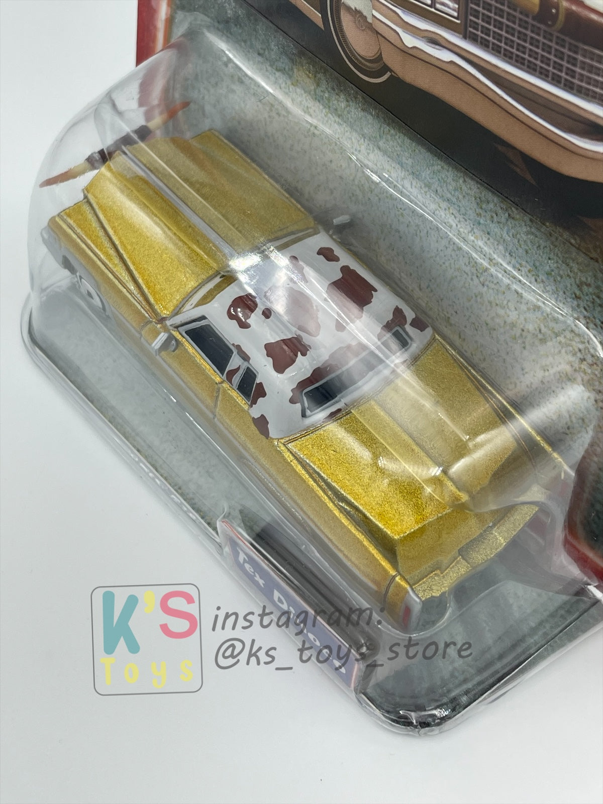 DISNEY PIXAR CARS BY MATTEL, TEX DINOCO - SUPERCHARGED SERIES - BNIP