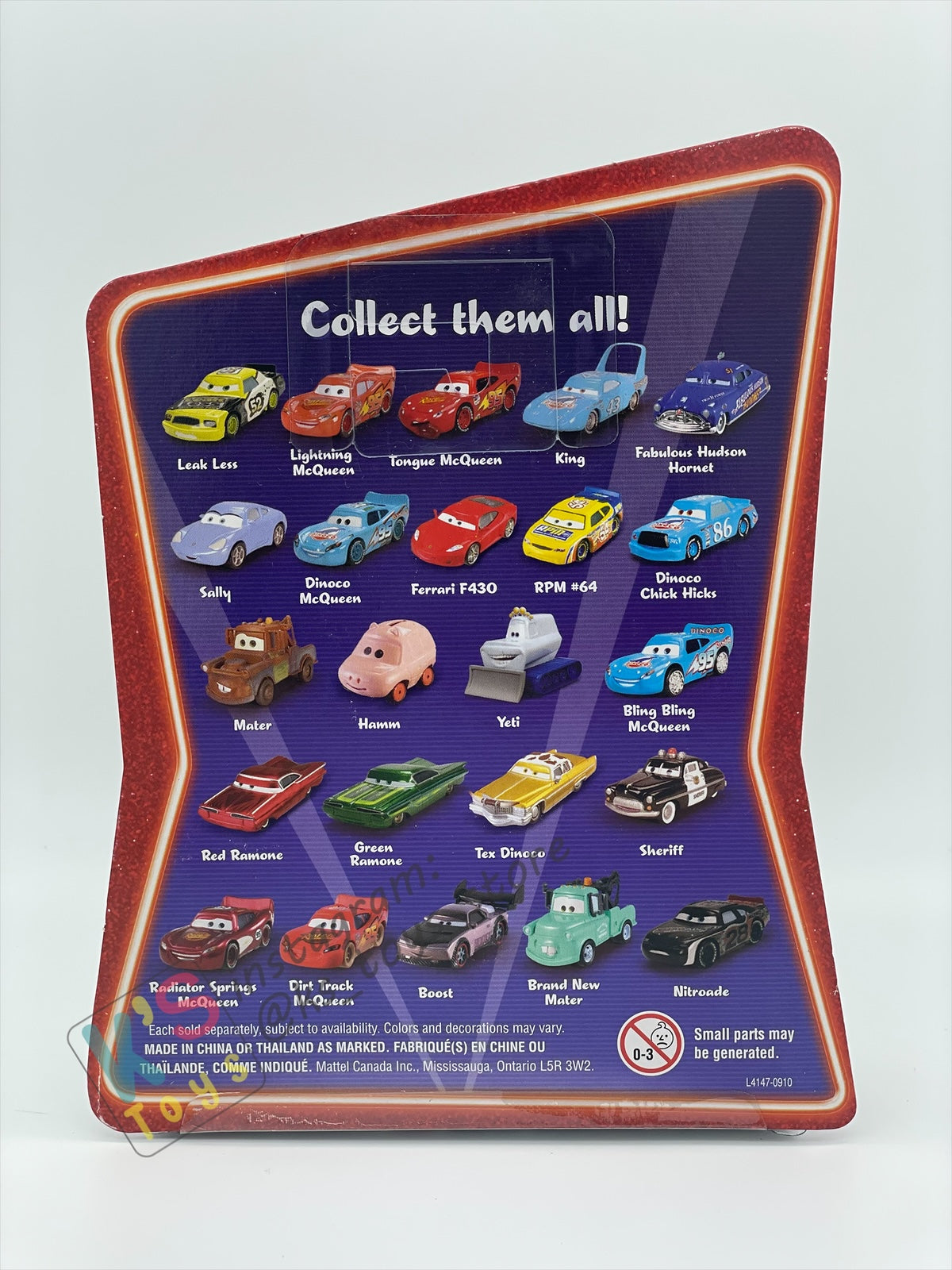 DISNEY PIXAR CARS BY MATTEL, TEX DINOCO - SUPERCHARGED SERIES - BNIP