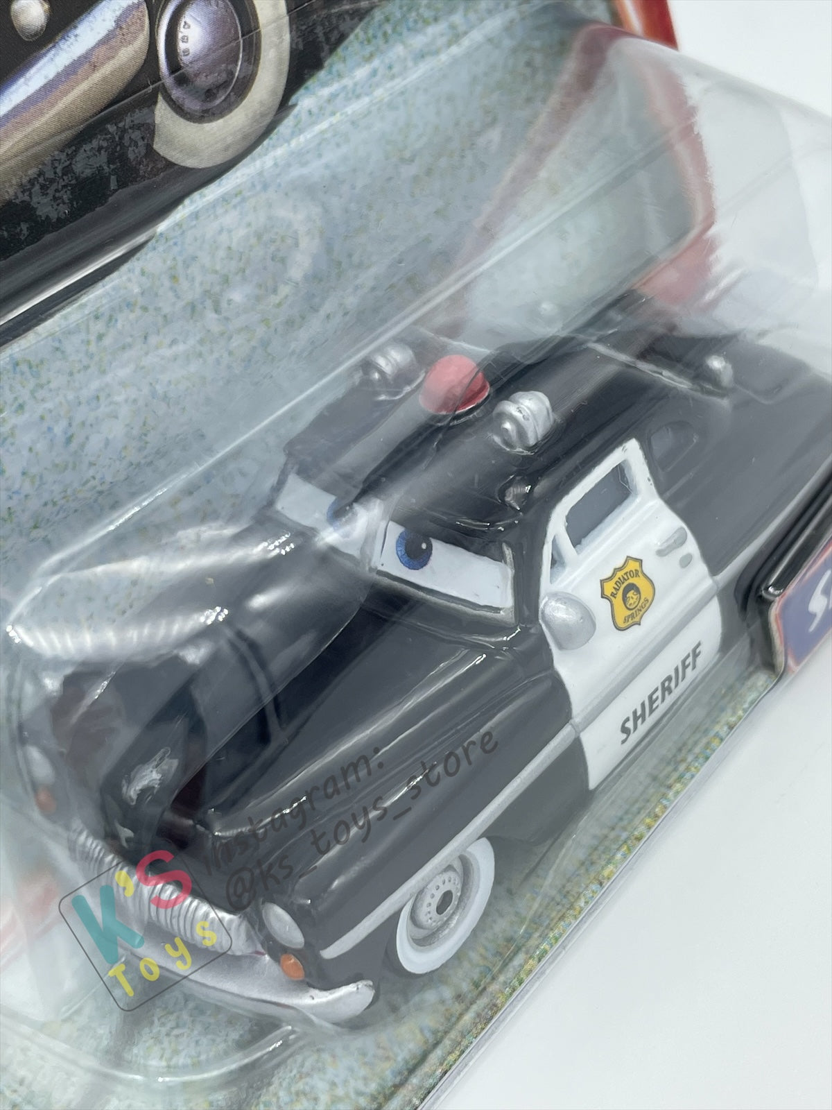 DISNEY PIXAR CARS BY MATTEL, "SHERIFF" - SUPERCHARGED SERIES - BNIP