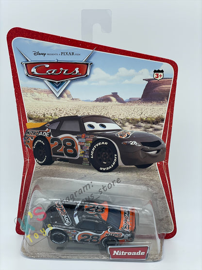 DISNEY PIXAR CARS BY MATTEL 1:55, "NITROADE", FIRST CARS RELEASED SERIES - BNIP