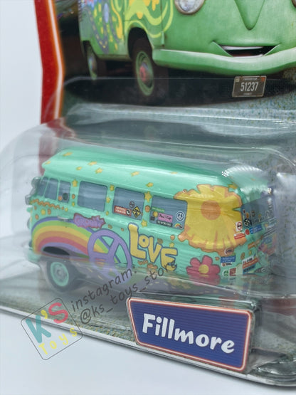 DISNEY PIXAR CARS BY MATTEL, FILLMORE - SUPERCHARGED SERIES - BNIP