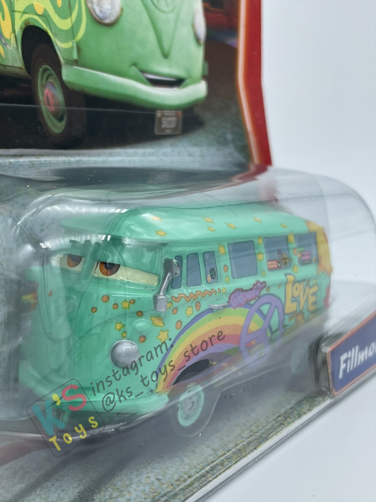 DISNEY PIXAR CARS BY MATTEL, FILLMORE - SUPERCHARGED SERIES - BNIP
