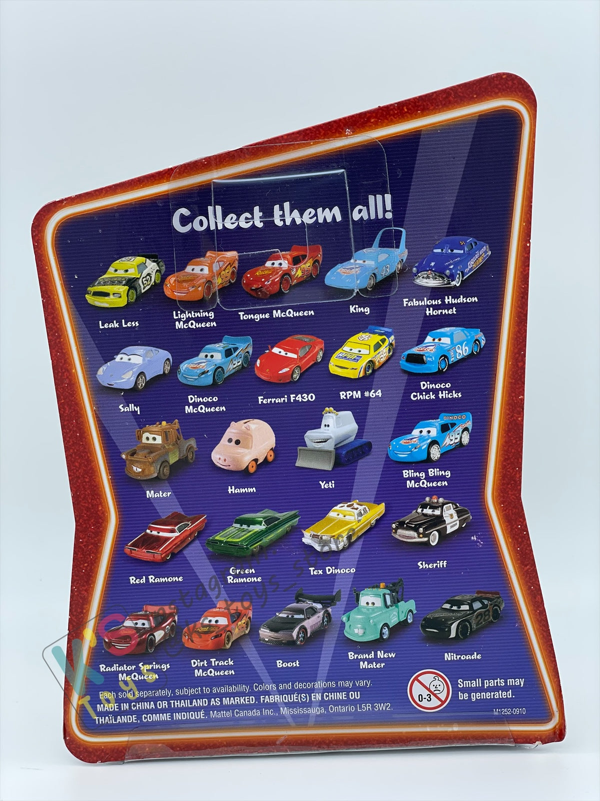 DISNEY PIXAR CARS BY MATTEL, FILLMORE - SUPERCHARGED SERIES - BNIP